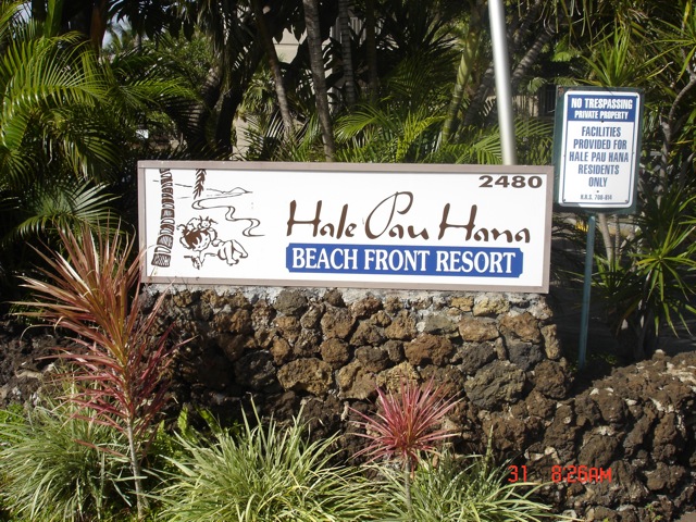 Hale Pau Hana's Beachfront location made it suceptible to corrosion and spalling.