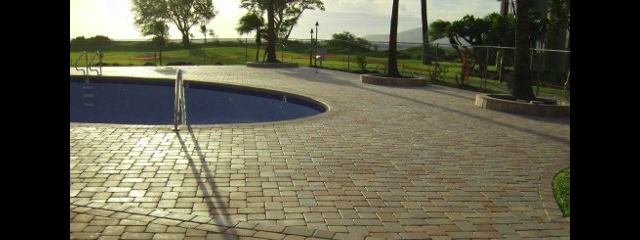 Unbonded Pavers at Kihei Beach