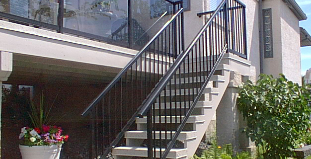 Stairs can be made more slip resitant and attractive.