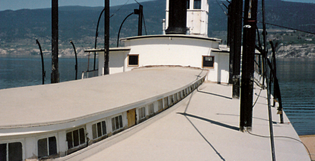 Duradek can be installed on boat decks and roofs.